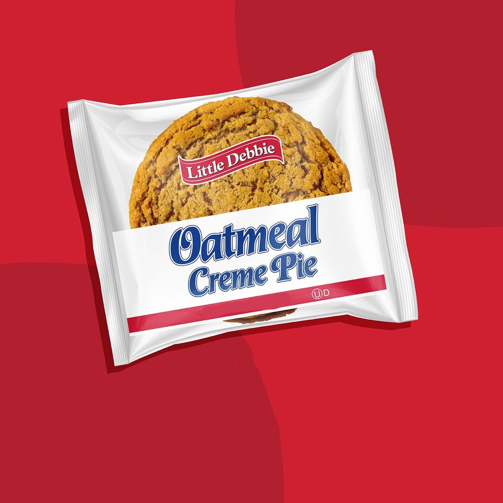 Little Debbie Oatmeal Creme Pies, 1.3 oz. (Single)