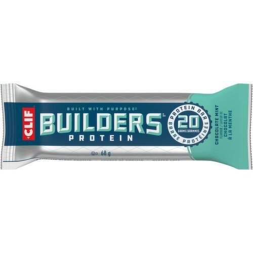 CLIF BUILDERS Gluten Free Protein Bar Chocolatey Mint