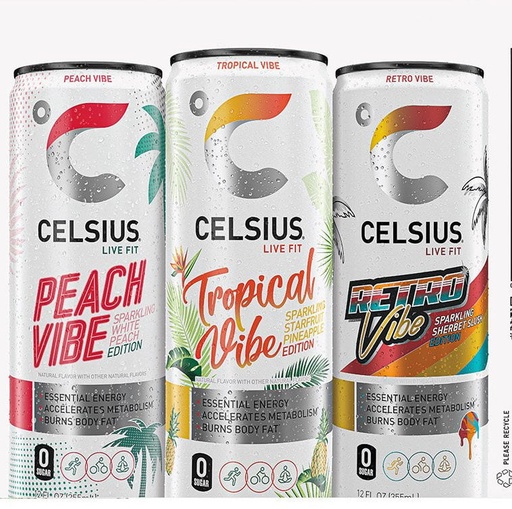 Celsius Live Fit Sparkling Vibe 12 fl. oz.