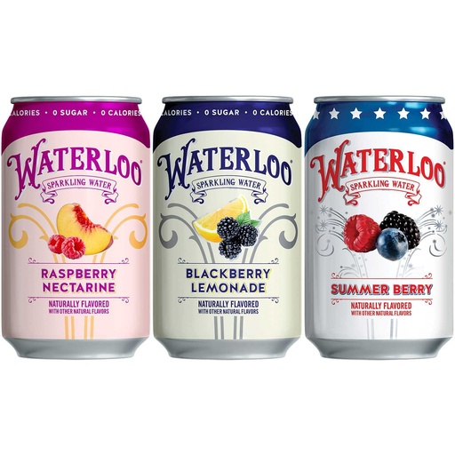 Waterloo Sparkling Water 12 fl. oz.,